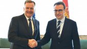 UGROŽAVAJU VIŠE OD DESET HILJADA SRBA: Petar Petković sa specijalnim posrednikom EU za dijalog Beograda i Prištine