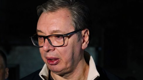 ВУЧИЋ ПОСЕТИО ДАЧИЋА У БОЛНИЦИ