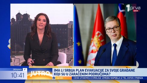 AVIONI ER SRBIJE SPREMNI, ALI ZATVOREN JE VAZDUŠNI PROSTOR Vučić otkrio najnovije informacije o našim građanima na Bliskom istoku
