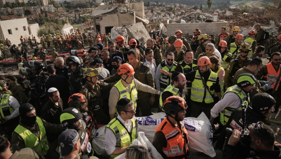 U UDARU  iranske balističke rakete na grad Beit Šemeš poginulo je osamdevet osoba, a 23 je povređeno, saopštila je služba hitne pomoći Magen David Adom (MDA).