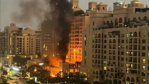 ŠOK! Ceo svet gleda i ne veruje šta radi Srbin dok bombe padaju u Dubaiju