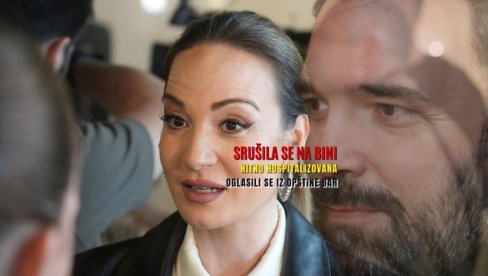OGLASIO SE IVAN BOSILJČIĆ: Otkrio u kakvom je stanju Jelena Tomašević nakon što je hitno prebačena u bolnicu