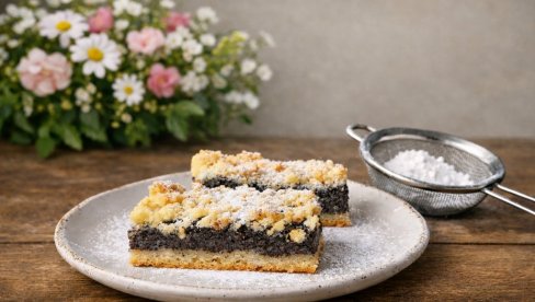 КОЛАЧ СА МАКОМ: Мекан, сочан и неодољив