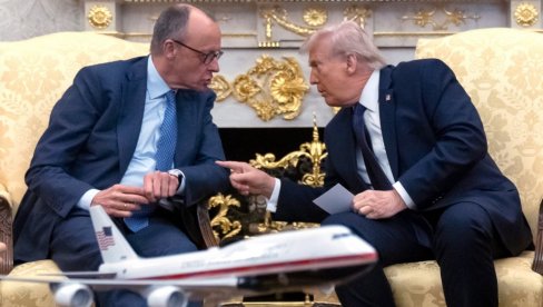 НЕМАЦ ПОНЕО МАПЕ, АМЕРИ У ЧУДУ: Како је изгледао разговор Трампа и Мерца?