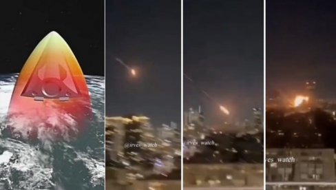 TRENUTAK KADA JE FATAH-2 PROBIO ODBRANU IZRAELA: Iranska hipersonična raketa pogodila utvrđeni komandni centar IDF (VIDEO)