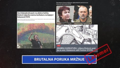 BRUTALNA PORUKA MRŽNJE (VIDEO)