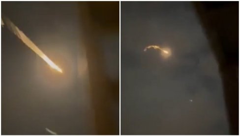 ПОГЛЕДАЈТЕ ЈЕЗИВ СНИМАК: Иранска балистичка ракета експлодира недалеко од америчких војника у бази Принц Султан