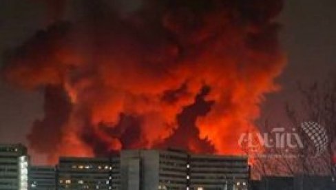 САБЛАСНА ЕКСПЛОЗИЈА НА АЕРОДРОМУ: Техеран у пламену, погођен кључни ирански зрачни центар (ВИДЕО)