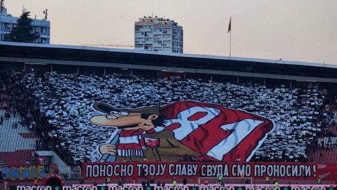 ДЕЛИЈЕ ПРЕВАЗИШЛЕ СЕБЕ! Ево шта су све навијачи црвено-белих урадили за 81. рођендан Црвене звезде! (ФОТО)