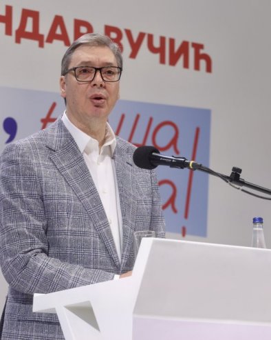 VUČIĆ U HALI SIVAC: Ideja izgradnje brze saobraćajnice bila je od suštinske važnosti za progres ovog kraja (VIDEO)