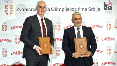 ZNAČAJNA SARADNJA: Olimpijski komitet Srbije potpisao sponzorski ugovor sa kompanijom Karneks