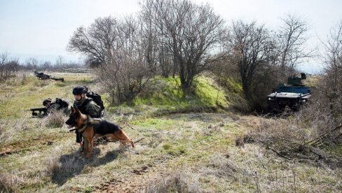 МИНИСТАРСТВО ОДБРАНЕ ИЗДАЛО САОПШТЕЊЕ: У току обука јединица за реализацију војнополицијских задатака