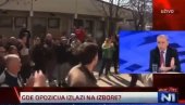 BLOKADERI NAJAVLJUJU FIZIČKE OBRAČUNE: Kaluđera je trebalo da izbace kroz prozor