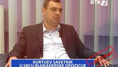 KURTIJEV SAVETNIK U SRCU BLOKADERSKE OPOZICIJE (VIDEO)