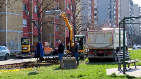 НОВИХ 48 МЕСТА ЗА ПАРКИРАЊЕ : У Новом Саду почели радови