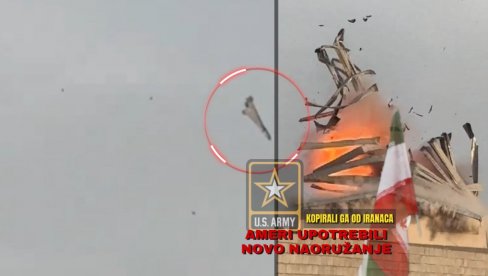 PRVI SNIMAK, PRVI PUT U AKCIJI: Ameri upotrebili novo naoružanje u Iranu - iskopirali ga od Iranaca (VIDEO)