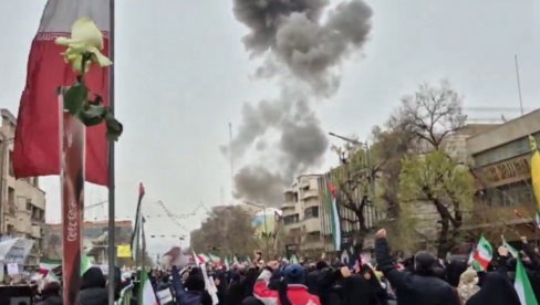 EKSPLOZIJA NA TRGU U TEHERANU: Pojavili se prvi snimci - Meta Ali Laridžani? (VIDEO)