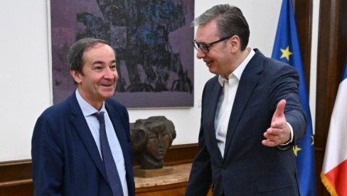 VUČIĆ RAZGOVARAO SA PREDSEDNIKOM EDF-A: Evo o kojim temama je bilo reči (FOTO)