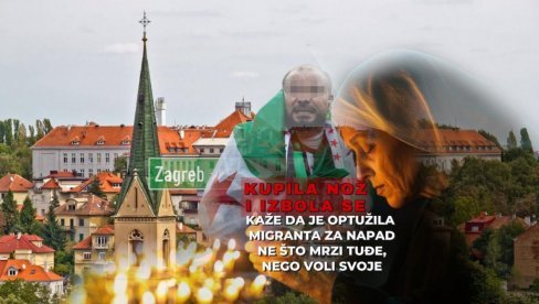 KUPILA NOŽ - IZBOLA SE SAMA: Časna sestra iz Zagreba slagala da je napao migrant, rekla da je vikao Alahu akbar