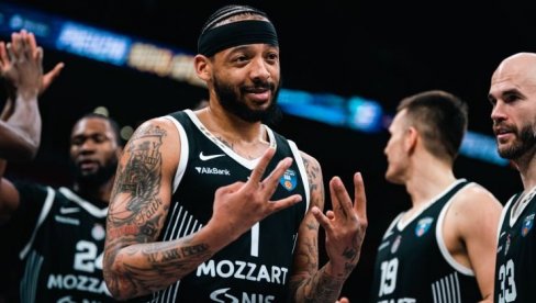 RUŽNA POBEDA, ALI TRIJUMF JE TRIJUMF! Heroj Partizana Karlik DŽons nakon tesnog trijumfa nad Asvelom