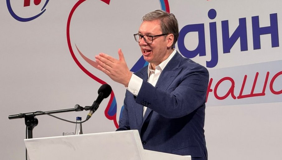 VUČIĆ U BAJINOJ BAŠTI: Nema nazad, iza nas je samo Srbija