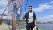 ЏИН НА ЈЕЗЕРУ ГДЕ ПЕЦА ГОДИНАМА: Марко Милошевић ухватио сома од 90 кг, дугог 257 цм (ФОТО)