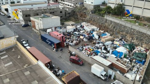 PREVOZILI OPASNI OTPAD IZ ŠPANIJE U AFRIKU: Zbog krivičnih dela protiv životne sredine uhapšene 32 osobe