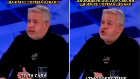 И ОН ЈЕ ОДЈАВИО СТУДЕНТЕ: Неће да се дави у блокадерском блату (ВИДЕО)