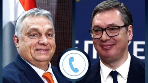 VUČIĆ RAZGOVARAO SA ORBANOM O PREVAZILAŽENJU KRIZA: Saglasili smo se da su mir i stabilnost u regionu od najvećeg interesa
