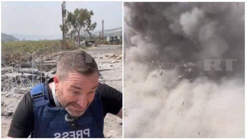 KREMLJ O INCIDENTU SA NOVINARIMA RT-A U LIBANU: Izraelski projektil eksplodirao na par metara od ekipe, ispitaćemo sve okolnosti