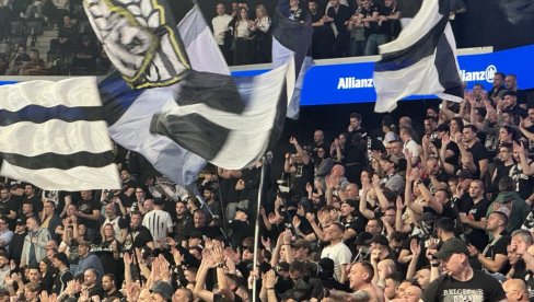 GROBARI DIGLI PARIZ NA NOGE: Partizanovi navijači napravi sjajnu atmosferu u Gradu svetlosti (FOTO, VIDEO)