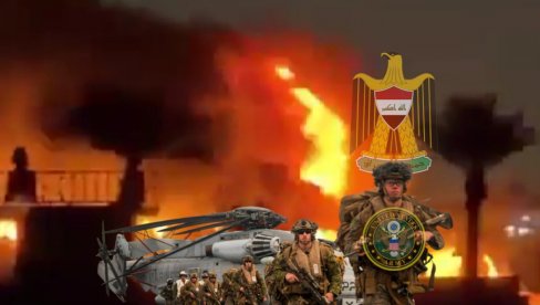 SAD I NATO SE POVLAČE IZ IRAKA! Strah za živote vojnika - unakrsna vatra, pogođena američka baza (VIDEO)