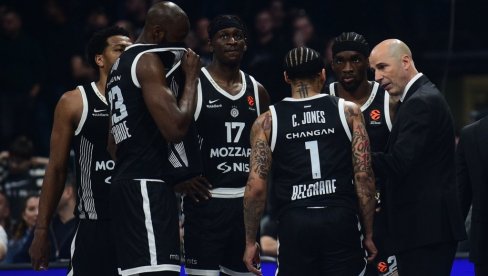 PRENOS, PARTIZAN - ASVEL: Crno-beli u problemu