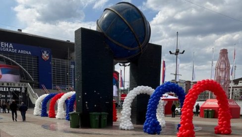 SVE JE SPREMNO: Ispred Arene završene pripreme za veliki skup (VIDEO)