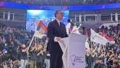 VUČIĆ NA VELIKOM SKUPU SNS U KRCATOJ ARENI: Ovo nisam doživeo u karijeri (FOTO/VIDEO)