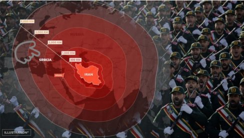 OBJAVLJENA MAPA: Evropo, niko nije bezbedan - evo dokle mogu da dosegnu iranske rakete (FOTO)