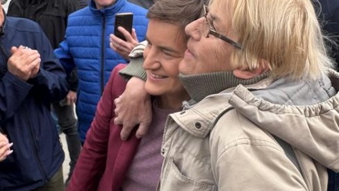 ЗА СЕДАМ ДАНА БИРАМО ИЗМЕЂУ ЉУБАВИ И МРЖЊЕ Брнабић: Позивам све да у недељу изађу на изборе (ФОТО)