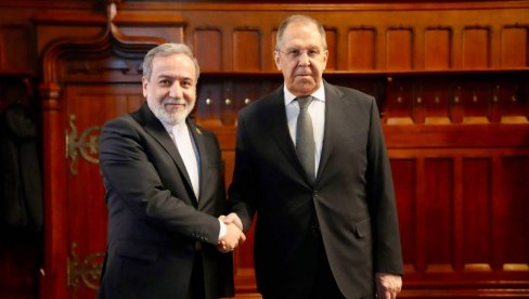 ЛАВРОВ И АРАКЧИ О КРИЗИ НА БЛИСКОМ ИСТОКУ: Напади на иранске нуклеарне објекте категорички недопустиви