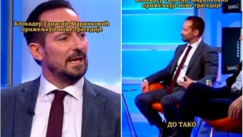 ШТА ТО НАЈАВЉУЈЕ ИДЕОЛОГ БЛОКАДЕРСКО ПОКРЕТА МАРИНКОВИЋ? Опасне поруке о новој трагедији која ће „ускоро“ да задеси Србију