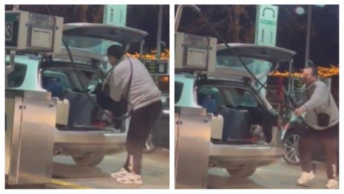 PANIKA U HRVATSKOJ! LJudi nose kantice na pumpe, cena goriva divlja, počela i nestašica