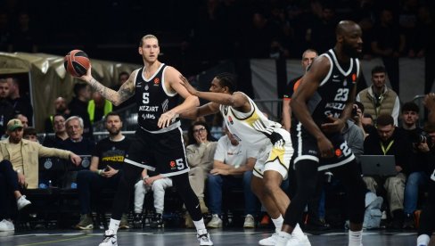 PARTIZAN SE MUČIO ALI SAVLADAO ASVEL: Karlik DŽons u poslednjim sekundama meča rešio pitanje pobednika!