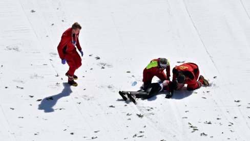 SVI SU SE ZALEDILI! Jeziv pad mladog Slovenca na Planici (VIDEO)