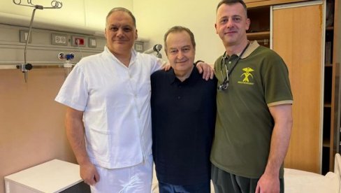 PRVI PUT VAM SE OBRAĆAM SA NEKIM DETALJIMA VEZANIM ZA TE DANE Dačić: Još sam na pregledima u Kliničkom centru