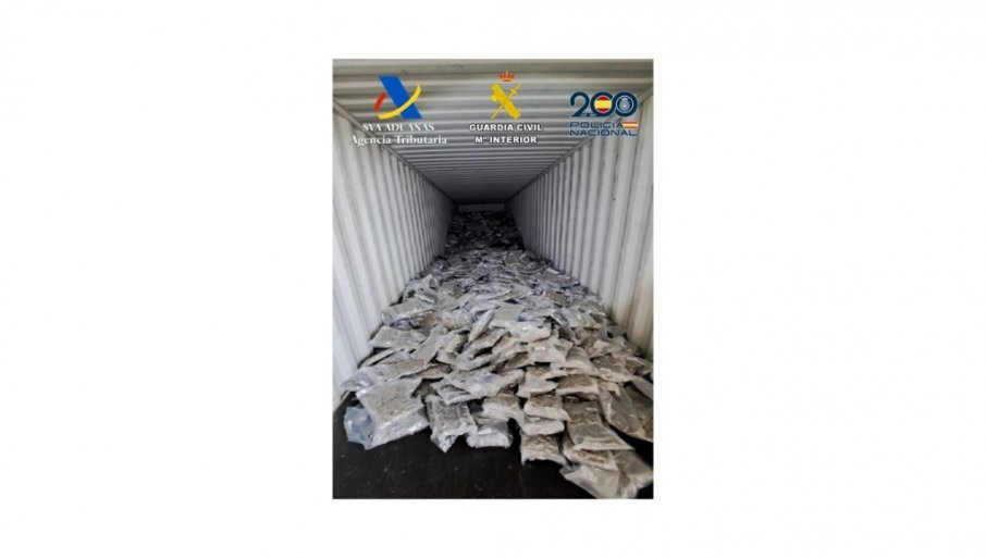 ZAPLENjENO TRI TONE KANADSKE MARIHUANE: U Valensiji otkriven tovar vredan više od šest miliona evra