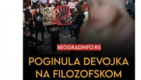 GDE JE REKTOR? GDE SU DEKANI? LJudi masovno zahtevaju da se sazna ko je odgovoran za stanje na fakultetima koje je dovelo smrti studentkinje