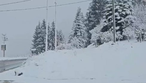 PROLEĆE KAKVOM SE NIKO NIJE NADAO: Sneg zabeleo širom Srbije, pogledajte kako veje (VIDEO)