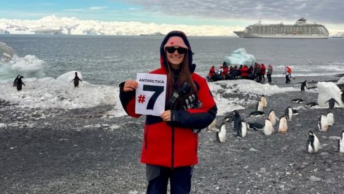 NEZABORAVNO SEĆANJE NA PLOVIDBU SA ORKAMA: Beograđanka Teodora Vujović o lednom Antarktiku, fokama, pingvinima, ali i nestalom psu Luni