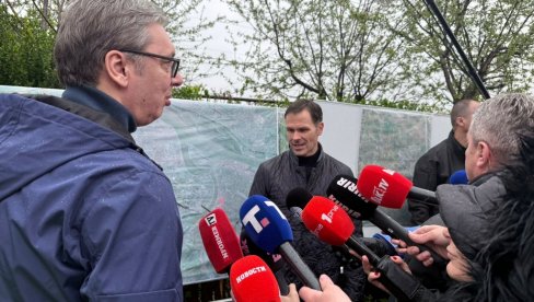 VUČIĆ O NACIONALNOM STADIONU: Radovi će biti gotovi na vreme