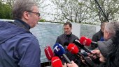 VUČIĆ OBILAZI EKSPO: Predsednik Srbije na gradilištu u Surčinu (VIDEO)