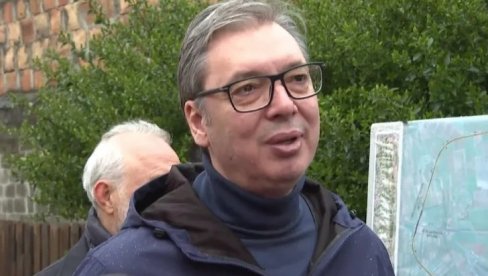 VUČIĆ OBILAZI EKSPO: Predsednik Srbije na gradilištu u Surčinu (VIDEO)